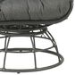 Hearth and Haven Hikre2-piece Metal Outdoor Lounge Chair Set in Charcoal, , large