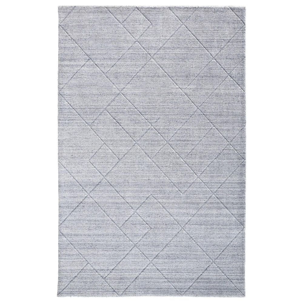 Feizy Redford 2" x 3" Blue and Gray Area Rug, , large
