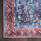 Nourison Grand Washables 2" x 4" Blue Brick Area Rug, , large