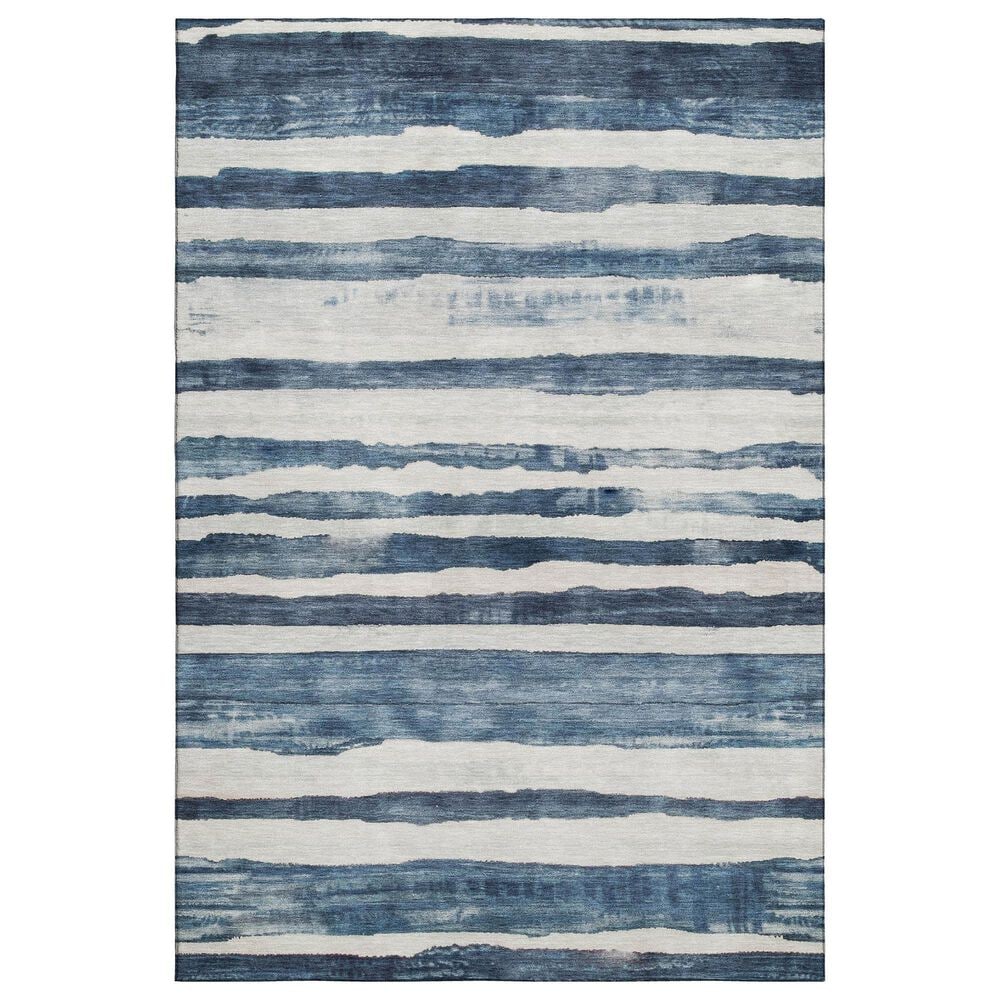 Dalyn Rug Company Neo NO16 9" x 12" Denim Area Rug, , large