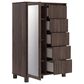 Ashley Pamytta 5-Piece Full Panel Platform Bedroom Set in Rich Brown, , large