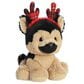 Aurora Holiday 8.5" Cheer Judy German Shepherd Plush in Brown, , large