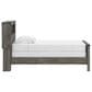 Ashley Frandern Twin Bookcase Panel Bed in Warm Gray, , large