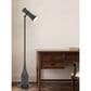 Cal Lighting Trumpette Floor Lamp in Charcoal Grey, , large