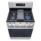 LG 6.3 Cu. Ft. Slide-In Electric Gas Range in Stainless Steel, , large