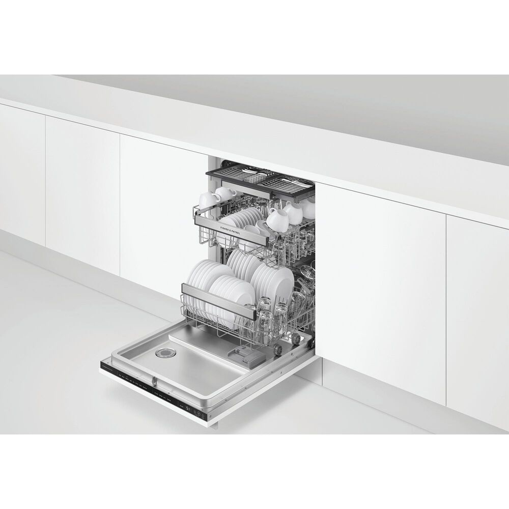 Fisher &amp; Paykel 24&quot; Built-In Bar Handle Dishwasher with 42 dBA in Panel Ready, , large