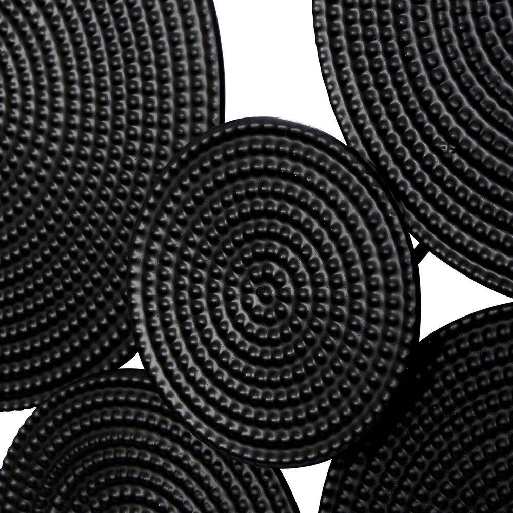 CosmoLiving by Cosmopolitan 23&quot; x 48&quot; Contemporary Abstract Wall Decor in Black, , large