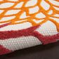 Nourison Aloha Tropical 9"6" x 13" Red and Multicolor Indoor/Outdoor Area Rug, , large