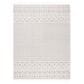 Safavieh Natura NAT351A 9" x 12" Ivory and Grey Area Rug, , large