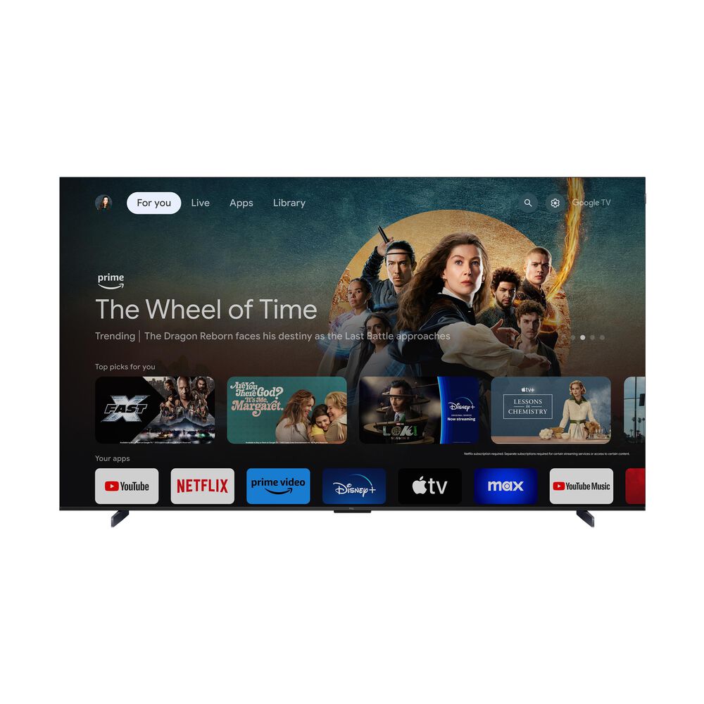 TCL 98&quot; Class Q6 4K UHD HDR QLED with Google TV in Black - Smart TV, , large