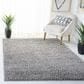 Safavieh Venus Shag 10" x 14" Grey Area Rug, , large