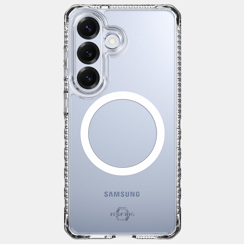 ITSkins Hybrid_R Clear MagSafe Case for Samsung Galaxy S26 Ultra - Clear, , large