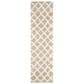 Safavieh Dallas Shag SGD258D-210 2"3" x 10" Beige/Ivory Runner, , large