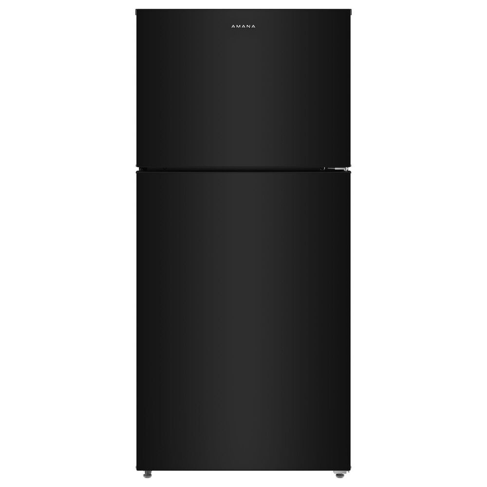 Amana 19 Cu. Ft. Top-Freezer Refrigerator with Garage Ready in Black, , large