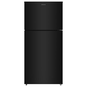 Amana 19 Cu. Ft. Top-Freezer Refrigerator with Garage Ready in Black, , large