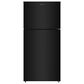 Amana 19 Cu. Ft. Top-Freezer Refrigerator with Garage Ready in Black, , large