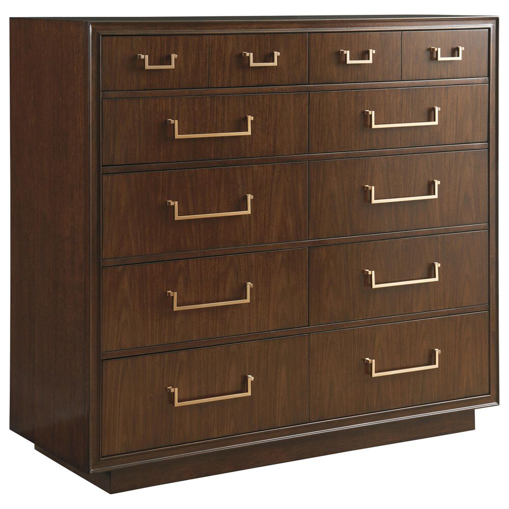 Lexington Home Brands Rendevous Ascot 12-Drawer Gentleman"s Chest in Chester, , large