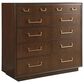Lexington Home Brands Rendevous Ascot 12-Drawer Gentleman"s Chest in Chester, , large