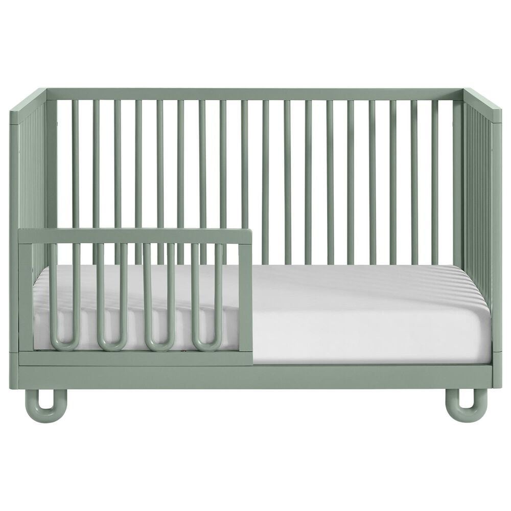 Oxford Baby Meridian 3-in-1 Convertible Crib in Olive Green, , large