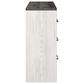 Ashley Gerridan 4-Piece Queen Bedroom Set in White and Gray, , large