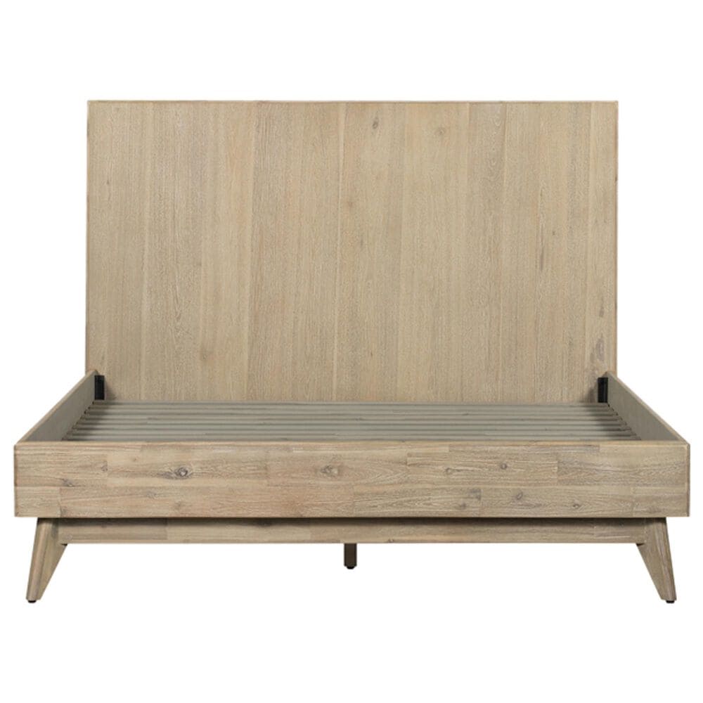Blue River Baly 3-Piece Queen Platform Bed Set in Gray Sandblast Summer, , large