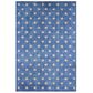 Novogratz District DIS-7 7"6" x 9"6" Blue Area Rug, , large