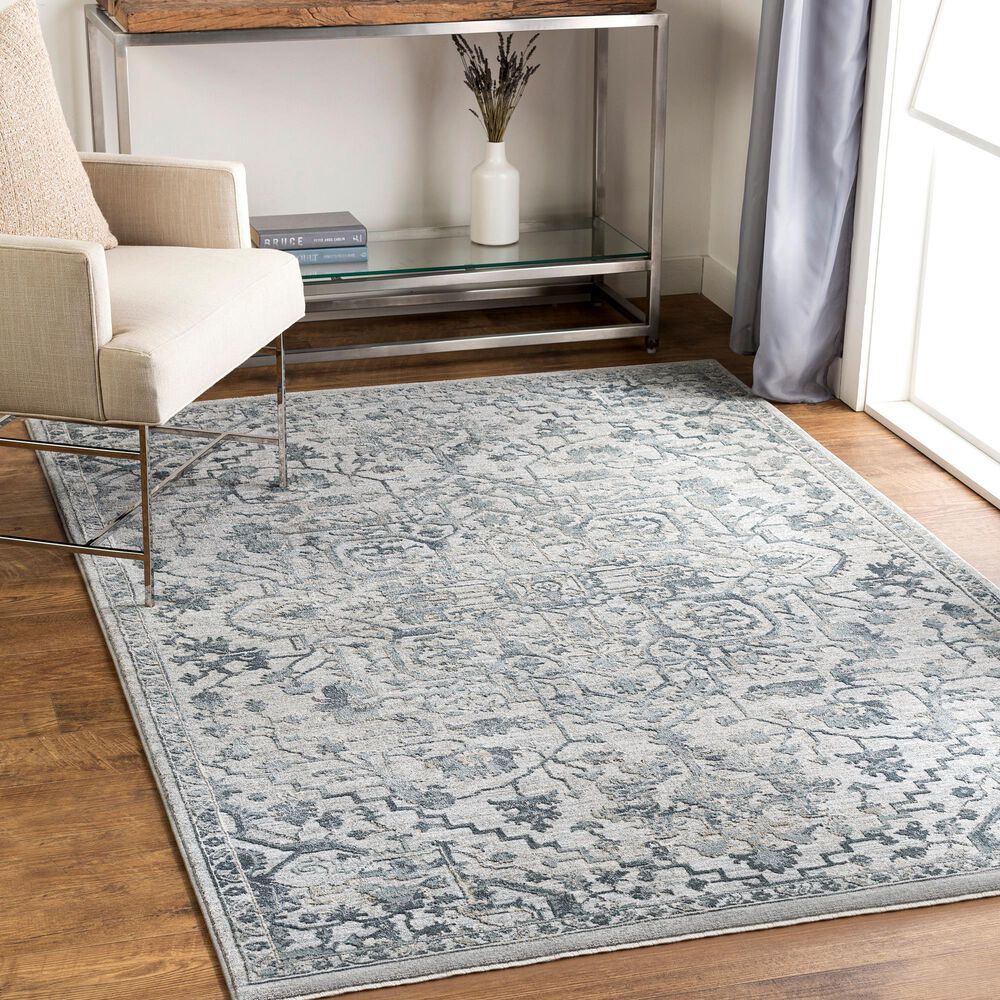 Surya Brunswick 9&#39; x 12&#39;2&quot; Sage, Beige, Blue and Khaki Area Rug, , large