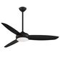 Minka-Aire Concept IV 54" Ceiling Fan with LED Light in Coal, , large