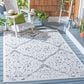 Safavieh Cabana CBN660A 4"5" x 6"5" Ivory and Grey Indoor/Outdoor Area Performance Rug, , large