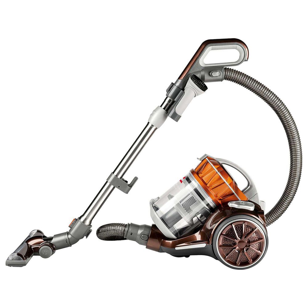 Bissell Hard Floor Expert Cannister Vacuum in Burnt Orange, , large