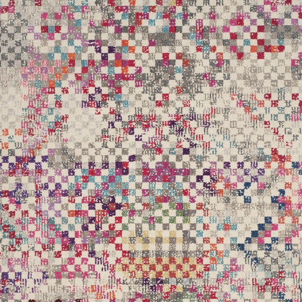 Safavieh Monaco MNC241G-26 2&#39;2&quot; x 6&#39; Grey/Multi Runner, , large