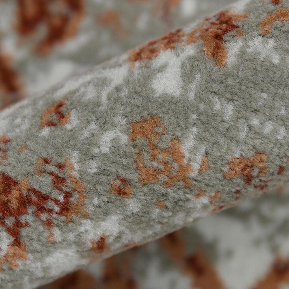 Amer Rugs Alpine 10&#39;6&quot; x 13&#39;9&quot; Orange and Gray Area Rug, , large