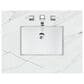 James Martin Vanities Brittany 36" Single Bathroom Vanity in Saddle Brown with 3 cm Ethereal Noctis Quartz Top and Rectangular Sink, , large