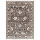 Surya Carlisle 5"3" Round Dark Brown, Ivory, Light Sage, Dusty Pink, Pale Blue and Olive Area Rug, , large