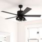 Vaxcel Elkhart 52" LED Ceiling Fan in Black, , large