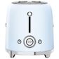 Smeg 2-Slice Retro Style Toaster in Pastel Blue and Stainless Steel, , large