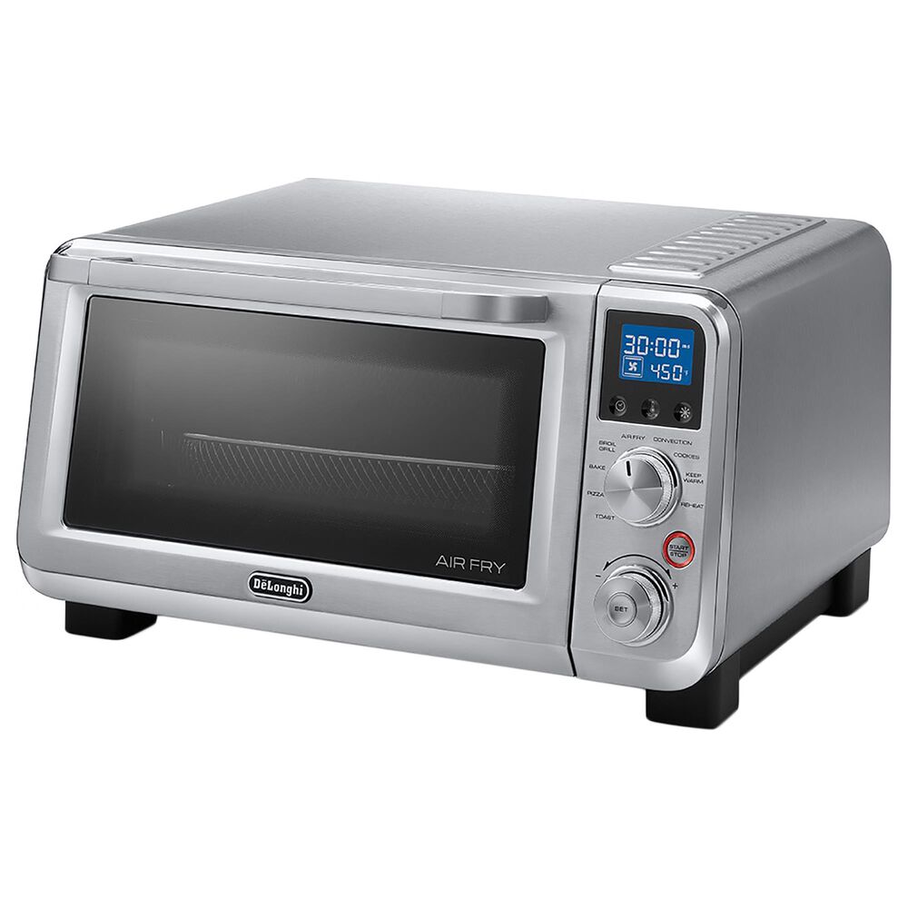 De&#39;Longhi Livenza 0.5 Cu. Ft. 9-In-1 Digital Air Fry Convection Toaster Oven in Silver, , large