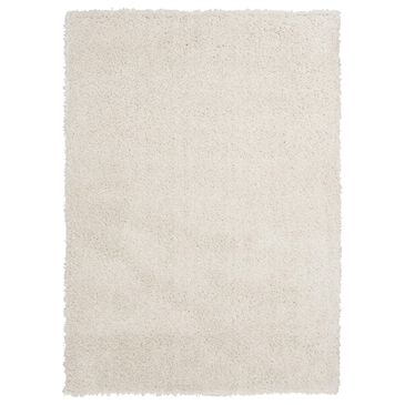 Central Oriental Geneva Shag 5" x 7" Buff Area Rug, , large