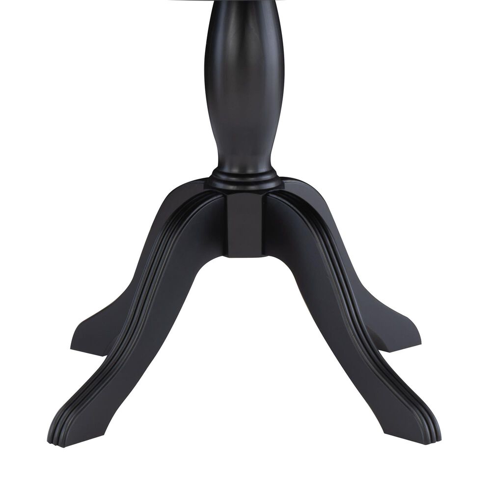 Linon Home Decor Tobin Dining Table in Black - Table Only, , large