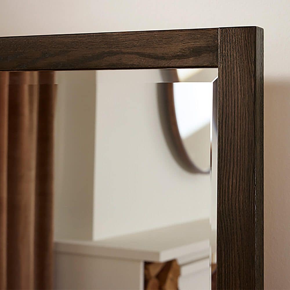 Viceray Collections Lodge and Loft 6-Drawer Dresser and Mirror in Dark Oak, , large