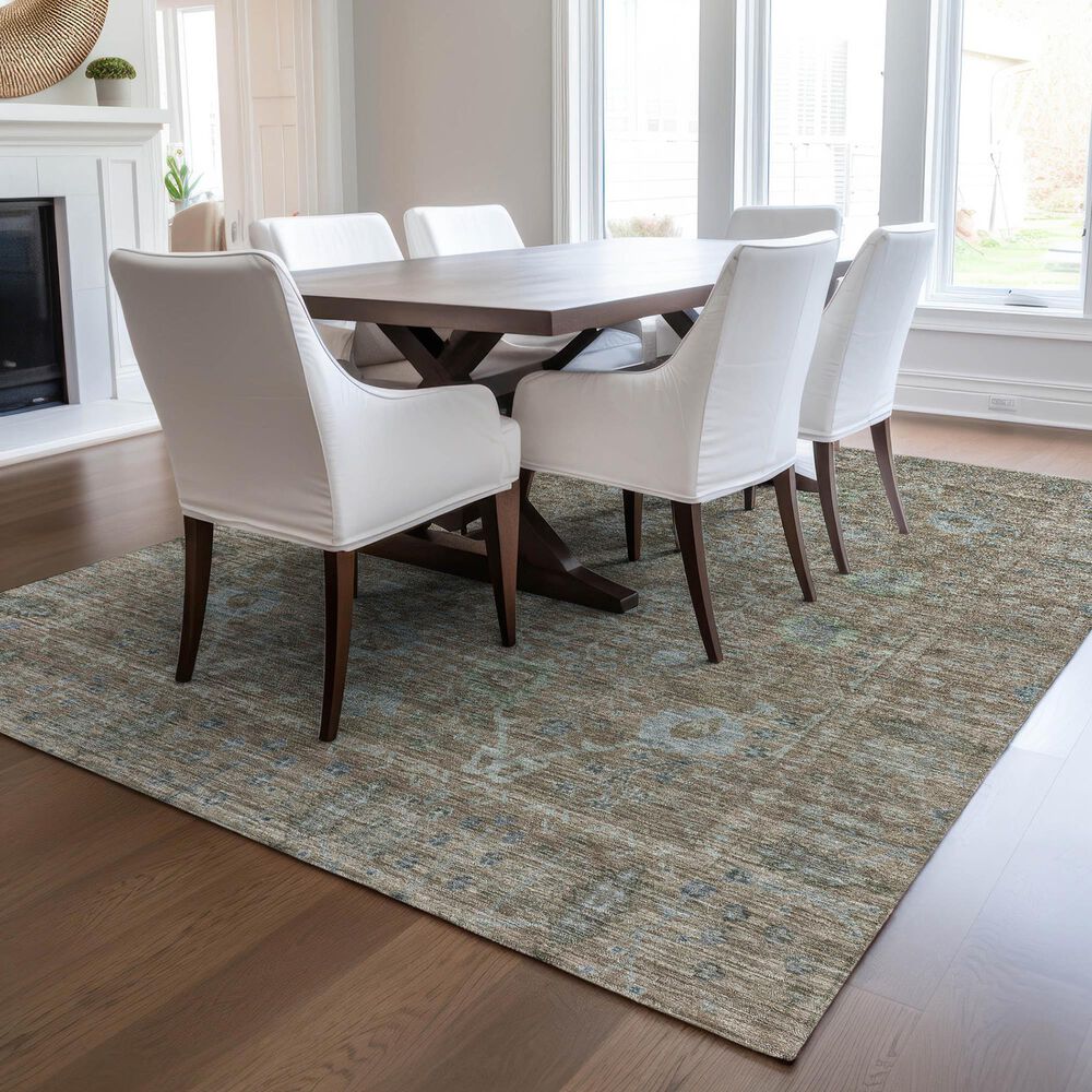 Dalyn Rug Company Solace SL9 5&#39; x 7&#39;6&quot; Brown Area Rug, , large