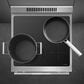 SMEG Professional 24" Induction Electric Range in Matte White, , large