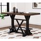 Ashley Valebeck Counter Height Table in Black and Brown - Table Only, , large