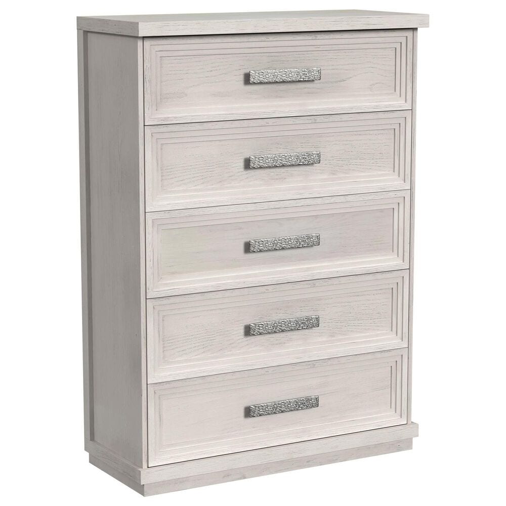 Mayberry Hill Avalanche 5-Piece Queen Bedroom Set in Antique White, , large