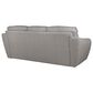 Superb Leather Leather Stationary Sofa in Oslo Grey, , large