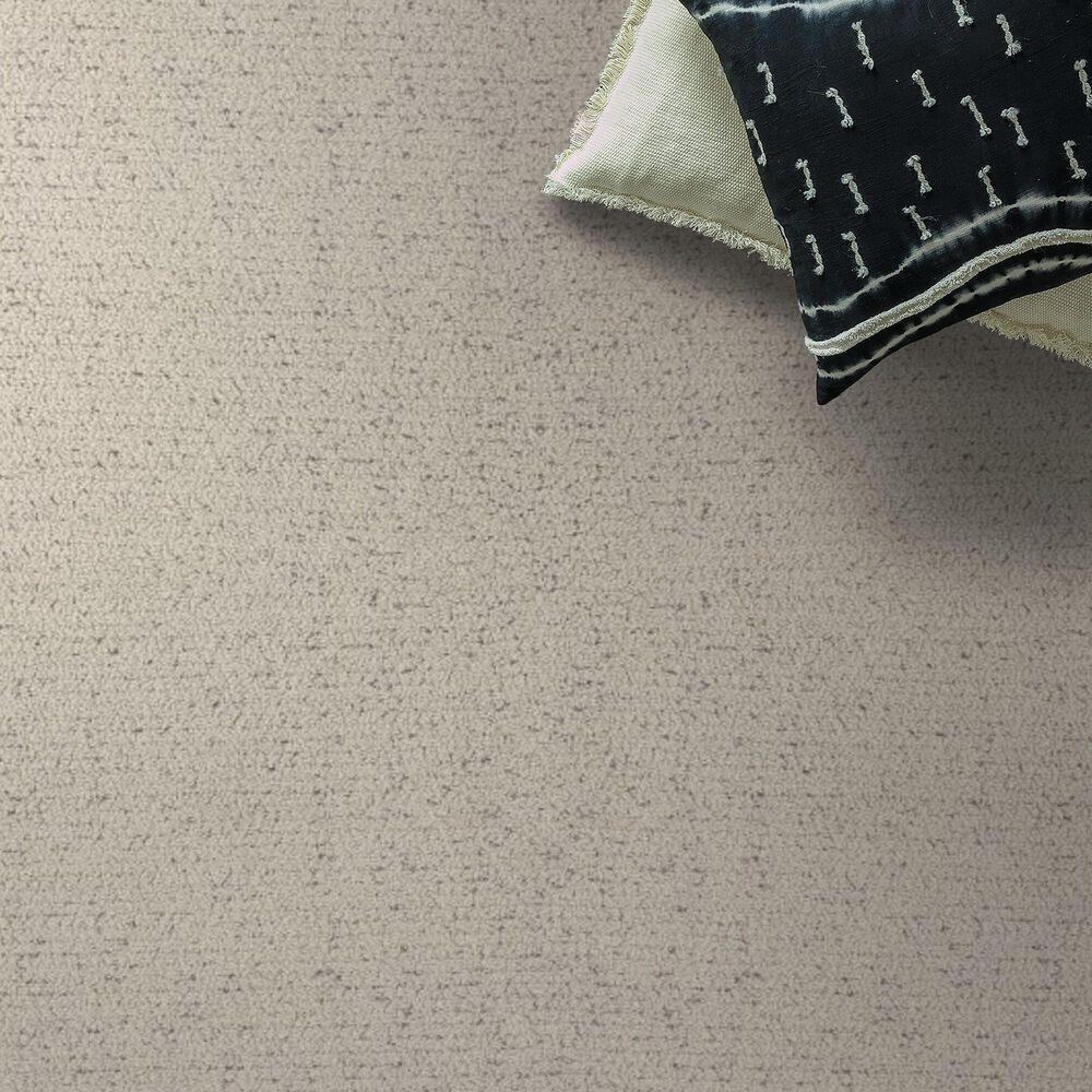 Shaw Intricate Trace Carpet in Snowfall, , large