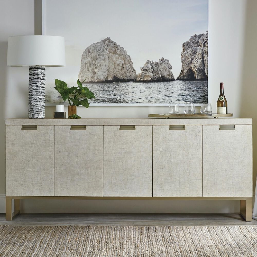 Hooker Furniture Cascade Server in Champagne, Cream and Tan, , large