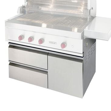 Wolf Grill Cart for 42" Wolf Grill in Stainless Steel, , large