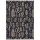 Dalyn Rug Company Wonderland WN21 3" x 5" Black Indoor/Outdoor Area Rug, , large