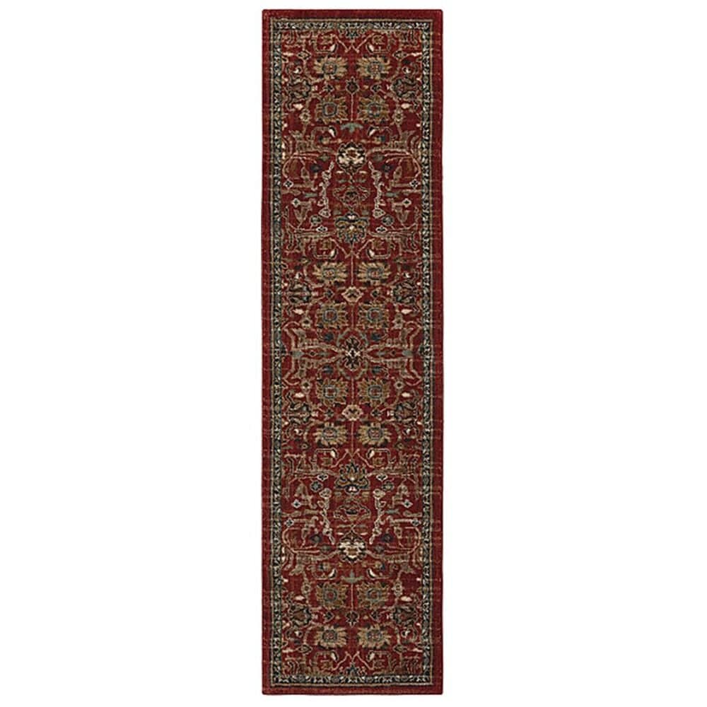 Karastan Spice Market 90936-30048 2"4" x 7"10" Keralam Garnet Runner, , large